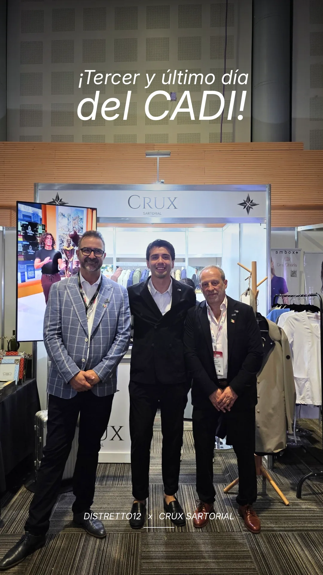 Stand de CRUX en el tercer y último día del CADI